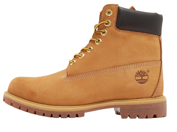 Boots yellow with the high sole